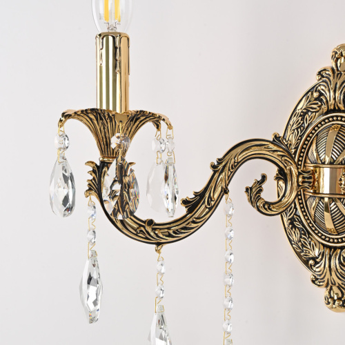 Бра с хрустальными подвесками AL7901B10/2/175 B GB Bohemia Ivele Crystal (Богемия Ивеле Кристалл) фото 6