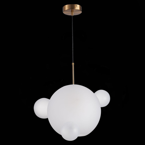 SL1133.503.01 Светильник подвесной ST-Luce Латунь/Белый E27 1*60W BOPONE фото 4 SL1133.503.01 Светильник подвесной ST-Luce Латунь/Белый E27 1*60W BOPONE фото 4