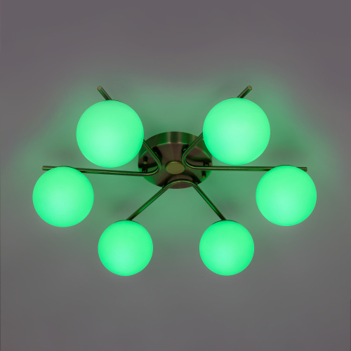Citilux Адам Смарт CL228A163 RGB LED Умная люстра Бронза фото 6