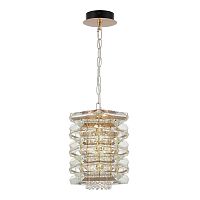 SL6137.203.01 Светильник подвесной ST-Luce медь/прозрачный E14 1*40W STROZZI