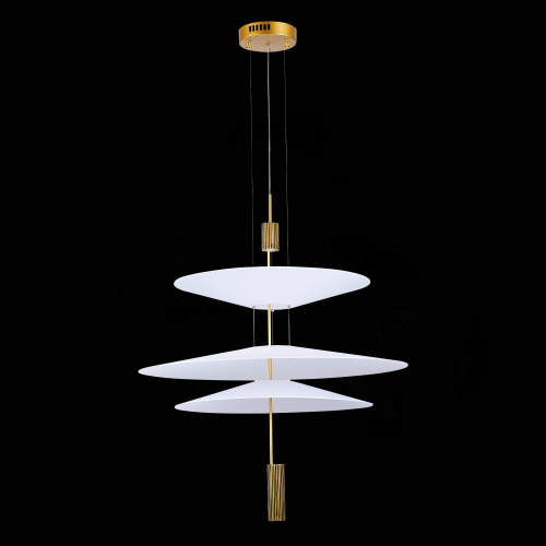 SL6101.223.01 Люстра подвесная ST-Luce Золотистый/Белый LED 1*15W 3000K ISOLA фото 7