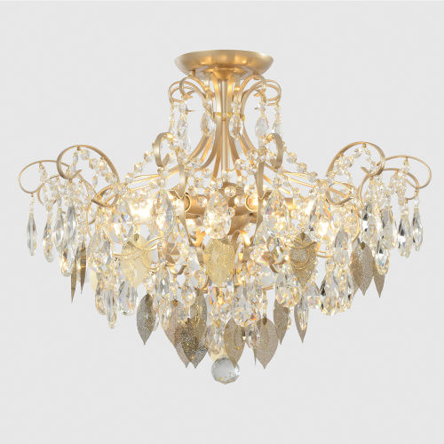 Светильник потолочный Crystal Lux ESMIRALDA PL6 GOLD фото 2