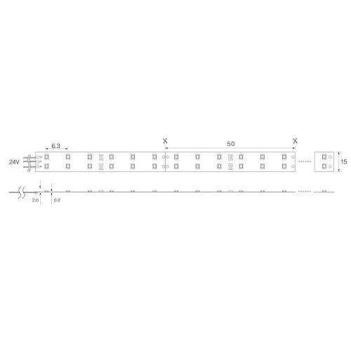 Cветодиодная LED лента Feron LS615, 240SMD(2835)/м 19.2Вт/м 5м IP65 12V 6500К фото 3 Cветодиодная LED лента Feron LS615, 240SMD(2835)/м 19.2Вт/м 5м IP65 12V 6500К фото 3