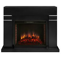 Электрокамин RealFlame Lindelse 26 BL черныйM черный с очагом Epsilon 26 S IR