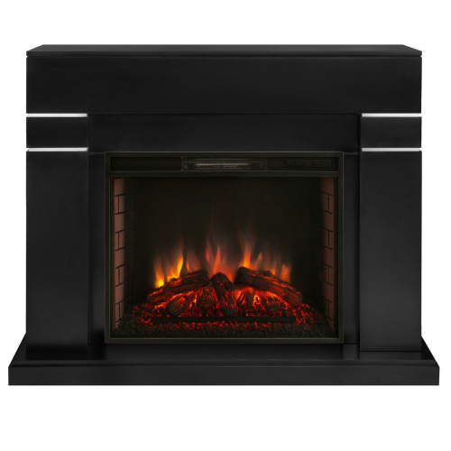 Электрокамин RealFlame Lindelse 26 BL черныйM черный с очагом Epsilon 26 S IR