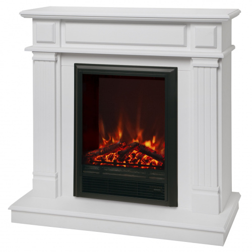 Электрокамин RealFlame Rodos WTM белый матовый с очагом Eugene Электрокамин RealFlame Rodos WTM белый матовый с очагом Eugene