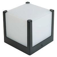 Светильник садово-парковый Feron DH0606, на стену, GX53 230V, черный