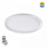 7749/80L MITRA LED SN 544 Светильник металл/PMMA/белый LED 80Вт 3000-6000К D495 IP20 пульт ДУ BETA