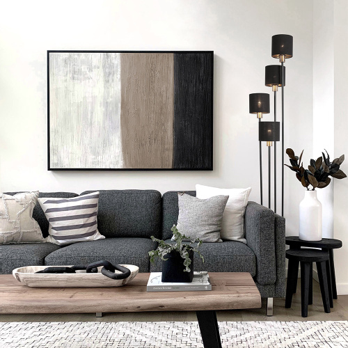 Напольный светильник Escada 1109/4 E14*40W Black/Gold фото 2