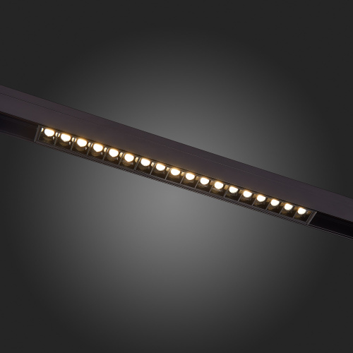 ST361.436.18 Магнитный трековый светильник Черный LED 1*18W 3000K 1 407Lm Ra>90 36° IP20 L331xW22xH4 SKYLINE 48 фото 3
