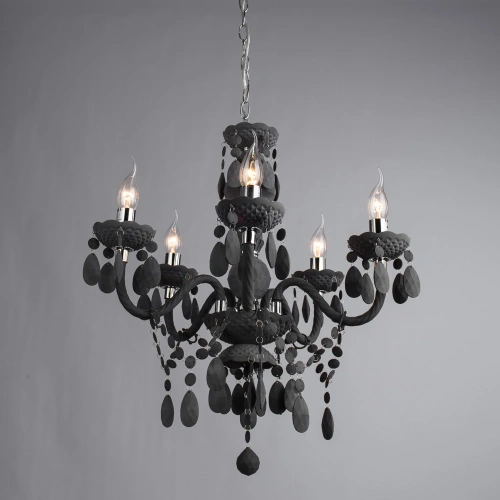 Подвесная люстра Arte Lamp MORRIS A8888LM-5GY фото 2 Подвесная люстра Arte Lamp MORRIS A8888LM-5GY фото 2