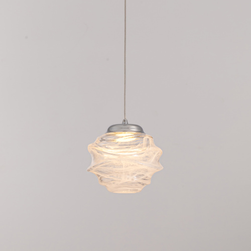 Подвесной светильник MD25030003-1A chrome/clear фото 2 Подвесной светильник MD25030003-1A chrome/clear фото 2