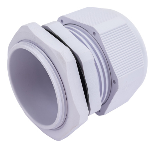 Сальник PG36 диаметр проводника 22-32 мм STEKKER, IP54, серый (DIY упаковка 1 шт) (без мембраны) фото 2