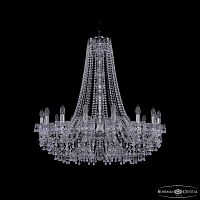 Люстра хрустальная 1410/16/360/h-95 Ni V0300 Bohemia Ivele Crystal (Богемия Ивеле Кристалл)
