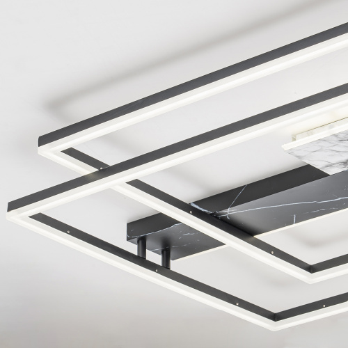 Потолочный светильник Escada 10250/2 LED*205W Black/White marble фото 5 Потолочный светильник Escada 10250/2 LED*205W Black/White marble фото 5