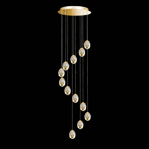 Подвесной светильник MD13003023-12A gold фото 2