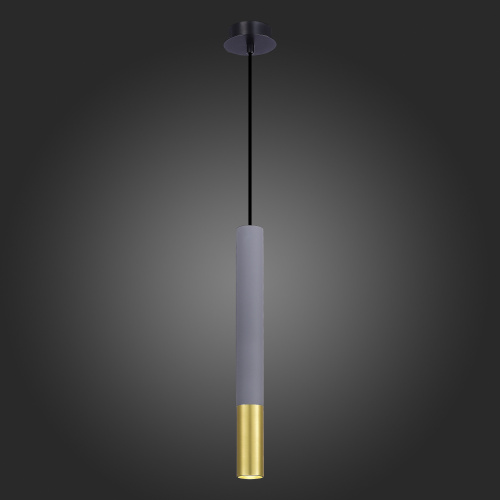 ST154.703.01 Светильник подвесной Серый GU10 1*5W IP20 D55xH410 180-240V Без ламп Подвесные светильники фото 5