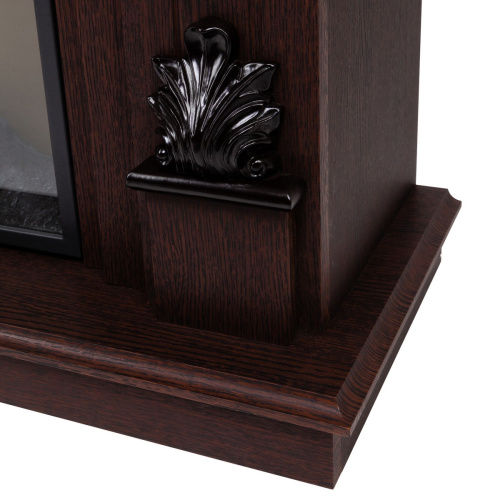 Каминокомплект PHILADELPHIA/ВЕРОНА Орех с очагом Электроочаг MOONBLAZE LUX/МУНБЛЕЙЗ фото 6