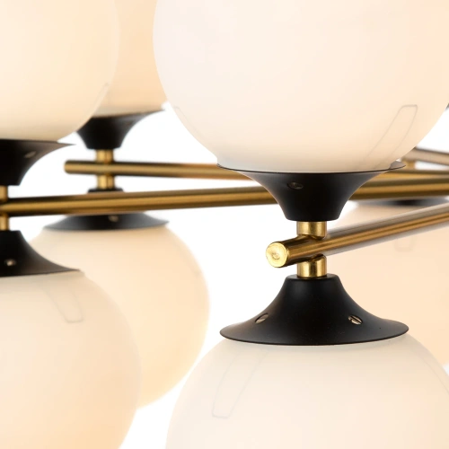 Люстра на штанге Arte Lamp MIMOSA A3649PL-16PB фото 3 Люстра на штанге Arte Lamp MIMOSA A3649PL-16PB фото 3