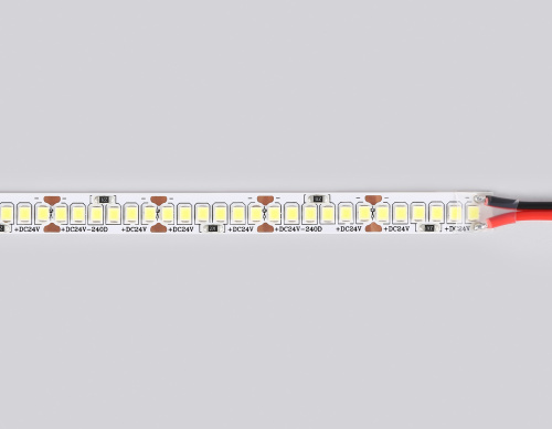 Светодиодная лента 24В 2835 240Led 22Вт/м 6500K IP20 5м фото 4