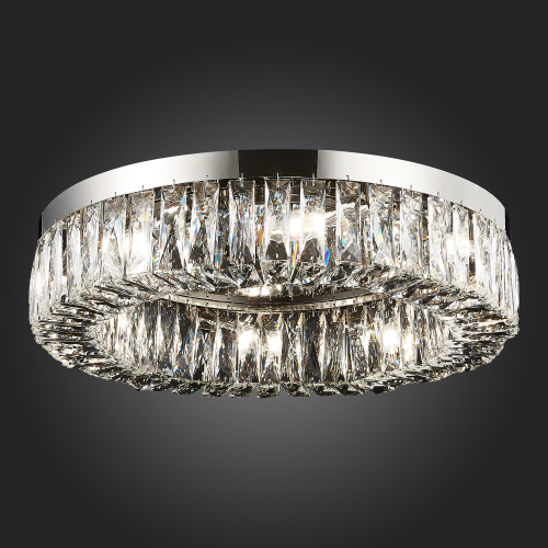 SL1226.102.08 Люстра потолочная ST-Luce Никель/Прозрачный E14 8*40W Rifrazio фото 8