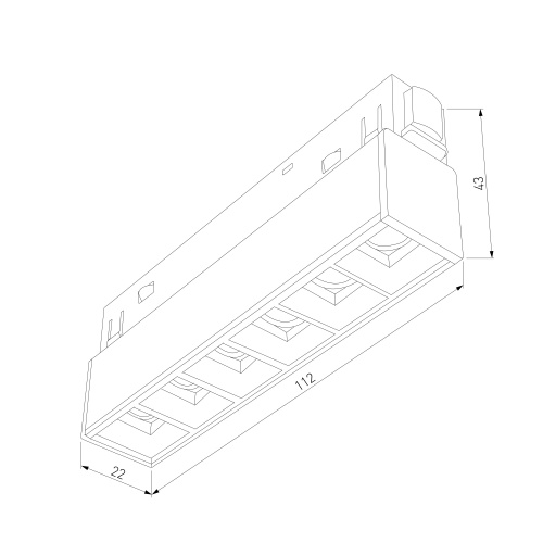 Slim Magnetic Трековый светильник 6W 4000K Artas чёрный/золото 85101/01 85101/01 фото 6 Slim Magnetic Трековый светильник 6W 4000K Artas чёрный/золото 85101/01 85101/01 фото 6