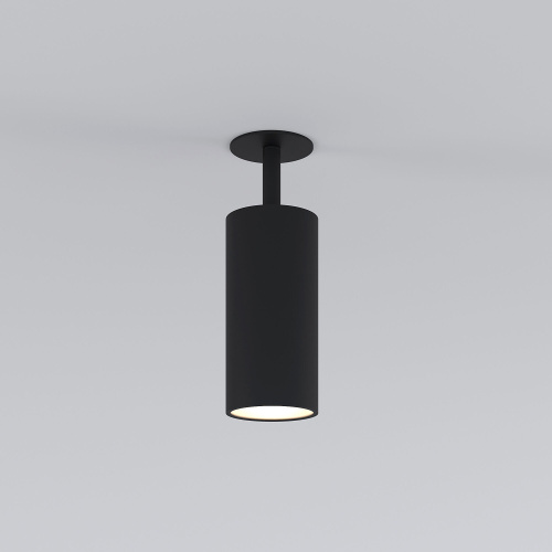Встраиваемый светодиодный светильник Diffe черный 25066/LED фото 3 Встраиваемый светодиодный светильник Diffe черный 25066/LED фото 3