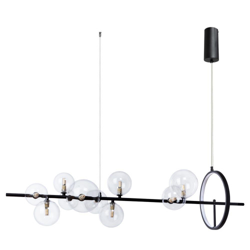 Подвесная светодиодная люстра Arte Lamp Saturn A7790SP-50BK Подвесная светодиодная люстра Arte Lamp Saturn A7790SP-50BK