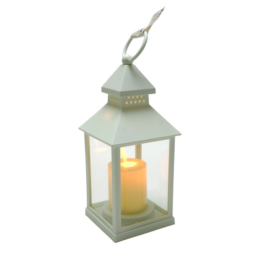 Световая фигура Свеча "Волшебный фонарь" 1LED 2700K, батарейки 3*ААА, 22см, белый, LT133 фото 4