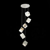 SL1182.103.06 Светильник подвесной ST-Luce Хром/Прозрачный, Хром G9 6*5W RIELLO