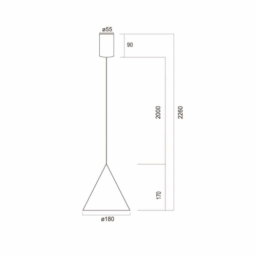 Подвесной светильник Mantra Cono 9449 фото 10