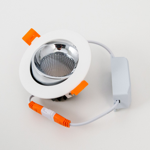 Citilux Альфа CLD001NW1 LED Встраиваемый светильник Белый Хром фото 3 Citilux Альфа CLD001NW1 LED Встраиваемый светильник Белый Хром фото 3