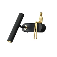 Бра Arte Lamp ALBERT A2173AP-1BK