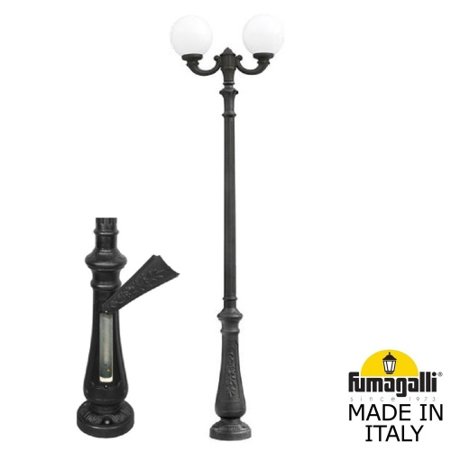 Fumagalli Парковый фонарь FUMAGALLI NEBO OFIR/G300 2L G30.202.R20.AYE27 фото 5 Fumagalli Парковый фонарь FUMAGALLI NEBO OFIR/G300 2L G30.202.R20.AYE27 фото 5