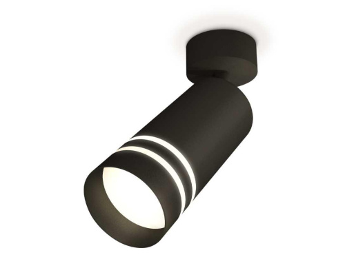 Комплект накладного светильника Ambrella light Techno Spot XM6323015 SBK/FR черный песок/белый матовый (A2210, C6323, N6236)