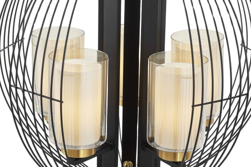 Подвесной светильник Lumina Deco Ponti LDP 1245-5 BK+MD фото 4 Подвесной светильник Lumina Deco Ponti LDP 1245-5 BK+MD фото 4