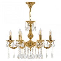 Люстра с хрустальными подвесками AL78101/6/175 A G Bohemia Ivele Crystal (Богемия Ивеле Кристалл)