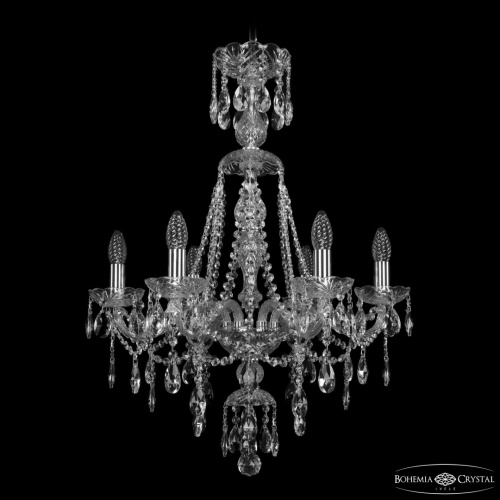 Люстра хрустальная 1415/6/200/XL-77 Ni Bohemia Ivele Crystal (Богемия Ивеле Кристалл) Люстра хрустальная 1415/6/200/XL-77 Ni Bohemia Ivele Crystal (Богемия Ивеле Кристалл)