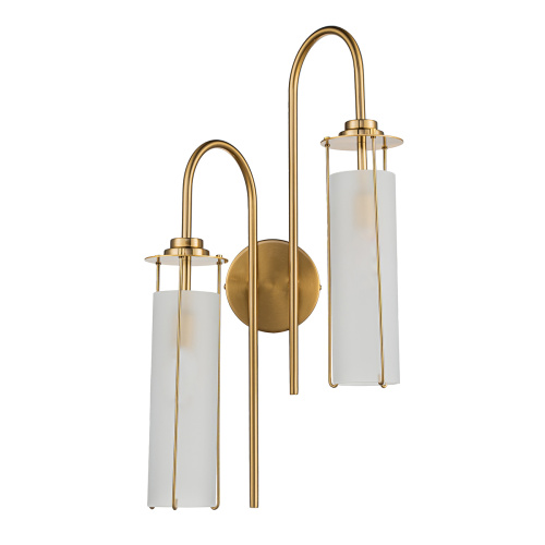 Настенный светильник 11038/2W Brass фото 2