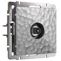 ТВ-розетка оконечная (Hammaer серебряный) W1283006