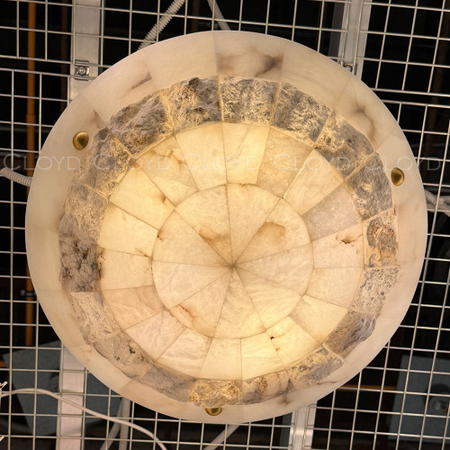 Люстра Cloyd TELEMACH C6 / Ø60 см - алебастр - латунь (арт.12347) фото 4 Люстра Cloyd TELEMACH C6 / Ø60 см - алебастр - латунь (арт.12347) фото 4