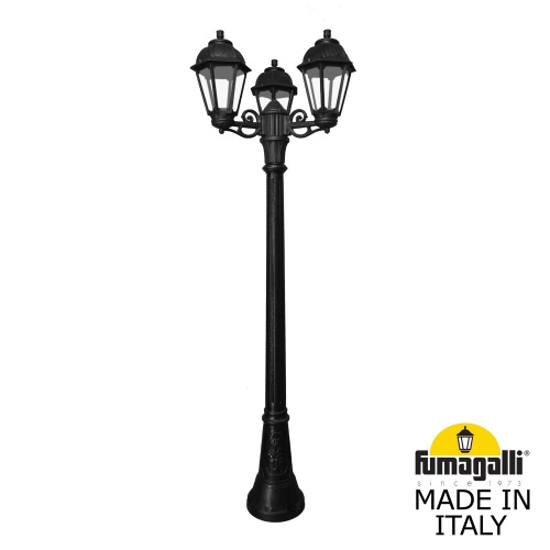 Fumagalli Садово-парковый фонарь FUMAGALLI ARTU BISSO/SABA 3L K22.158.S30.AXE27 Fumagalli Садово-парковый фонарь FUMAGALLI ARTU BISSO/SABA 3L K22.158.S30.AXE27