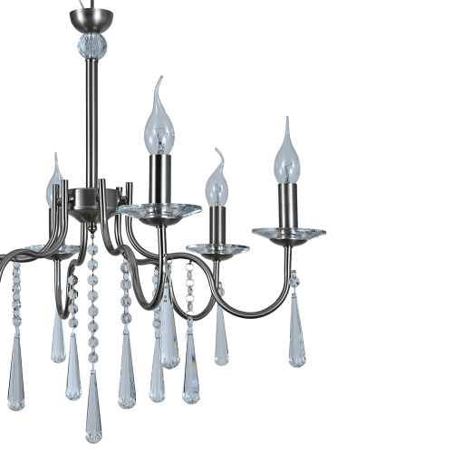 Подвесной светильник 140027/6P E14*40W Satin nickel фото 4