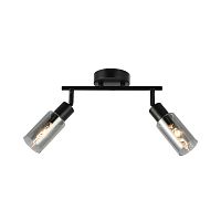 Настенно-потолочный свет Escada 10172/2A E14*40W Black/Chrome