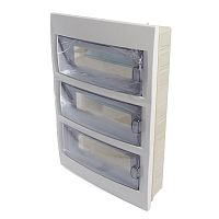 Бокс встраиваемый STEKKER EBX50-2/36-40 36 модулей, пластик, серия ArcaClass