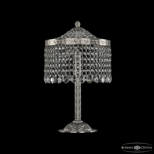 Настольная лампа 19201L6/25IV Ni Leafs Bohemia Ivele Crystal (Богемия Ивеле Кристалл)