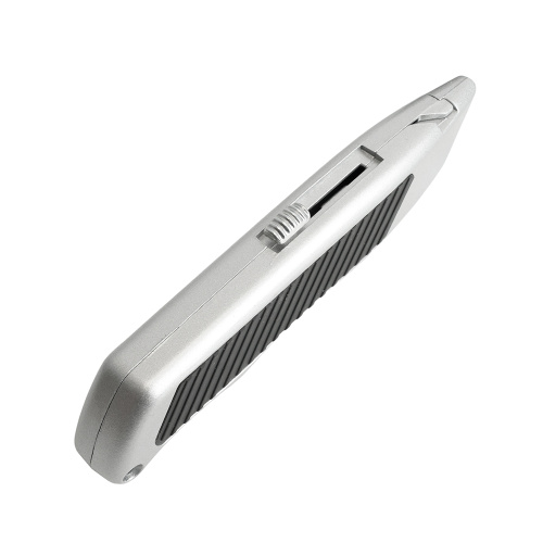 Нож строительно-монтажный с трапециевидным лезвием, 19 мм, 2 лезвия в рукоятке, GS, KMU-13-T фото 9