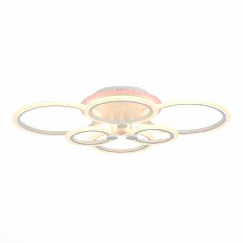 SLE500552-06RGB Светильник потолочный Белый/Белый LED 1*132W RGB 8W 3000-6000K CERINA фото 6