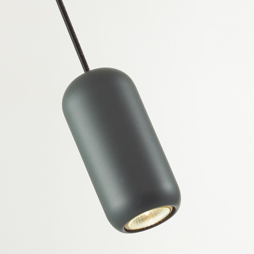 5060/1E PENDANT ODL24 377 темн.зеленый/черный/металл Подвес GU10 LED 4W COCOON фото 3 5060/1E PENDANT ODL24 377 темн.зеленый/черный/металл Подвес GU10 LED 4W COCOON фото 3