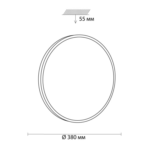 3012/DL TAN SN 000 Светильник пластик/черный LED 48Вт 3000-6300K D380 IP43 пульт ДУ/ LampSmart SMALLI 3012/DL TAN SN 000 Светильник пластик/черный LED 48Вт 3000-6300K D380 IP43 пульт ДУ/ LampSmart SMALLI